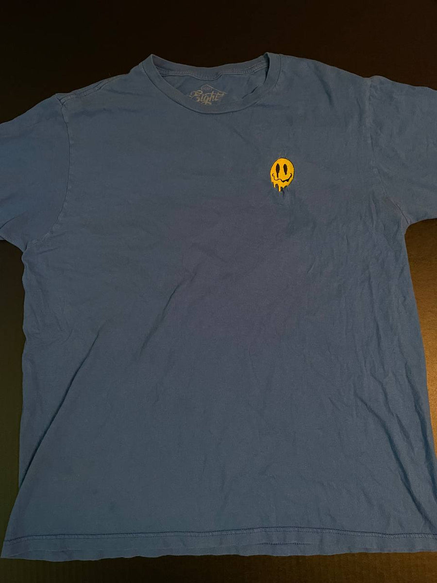 Melty Smiley Face TShirt TheKingKohn