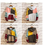 Winter Patchwork Hoodies