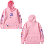 2022 Japan Harajuku Hoodie Sweatshirt Graphic Graffiti Kanji Hip Hop Streetwear Hoodie Cotton Autumn Winter Fleece Pullover 3XL