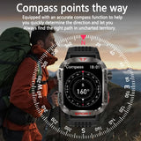 TrailMaster Pro - Rugged Waterproof Smartwatch