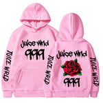 Juice Wrld Rose Hoodies