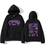 Anime Chainsaw Man Reze Print Hoodie Harajuku Manga Long Sleeve Sweatshirt Men Casual Oversized Pullovers Streetwear Long Sleeve