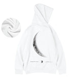 CRESCENT MOON Print Hoodies