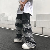 Men's Loose Patchwork Y2K Jeans