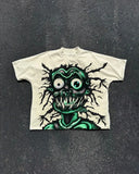 Awesome Green monster on Tshirt 