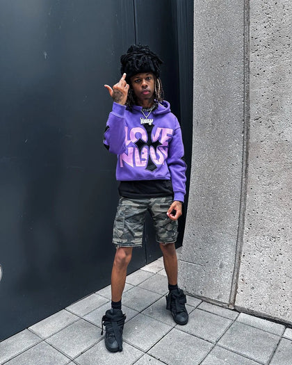 Love Nbdy Cross- Hoodie