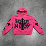 Love Nbdy Cross- Hoodie