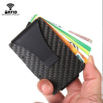 Carbon Fiber & Aluminum RFID Wallet