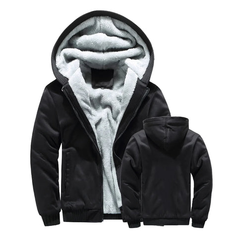 Thick Fleece Hooded Jackets