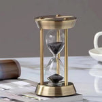 "15 Minutes" Retro Metal Hourglass