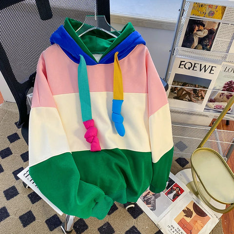 Taffy Color-Block Hoodies