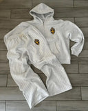 Zip Up Sports Tracksuit Set