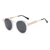 Classic Gold Alloy Legged Sunglasses