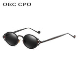 Metal Frame Cateye Sunglasses