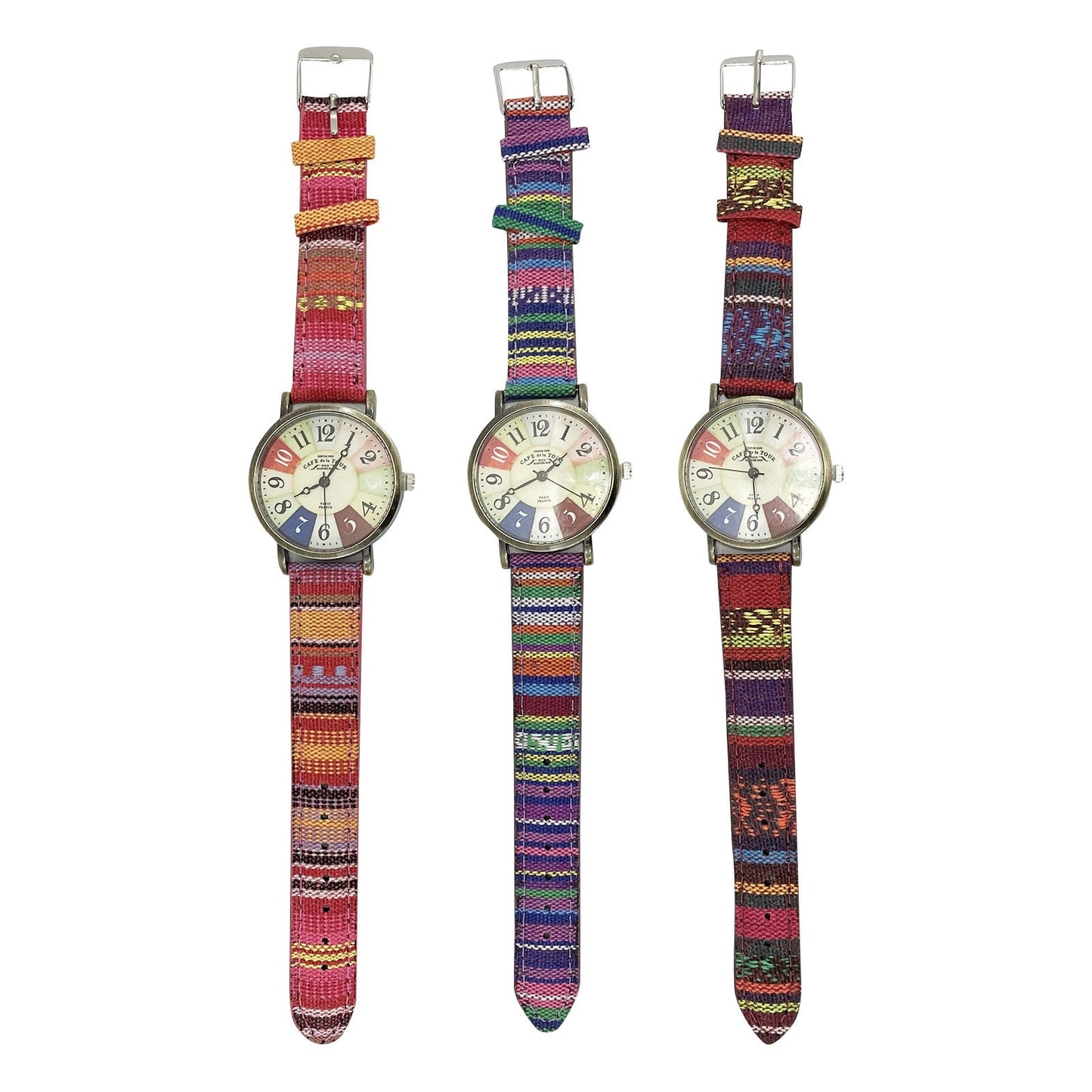 Multicolour Patchwork Watch