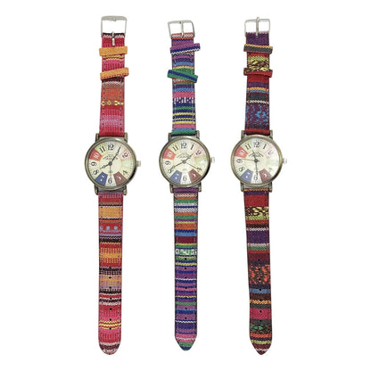 Multicolour Patchwork Watch