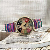 Multicolour Patchwork Watch