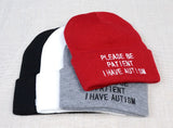 Please Be Patient I Have Autism Beanie