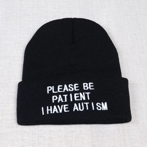 Please Be Patient I Have Autism Beanie