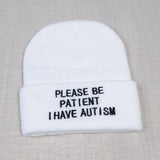 Please Be Patient I Have Autism Beanie