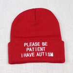 Please Be Patient I Have Autism Beanie