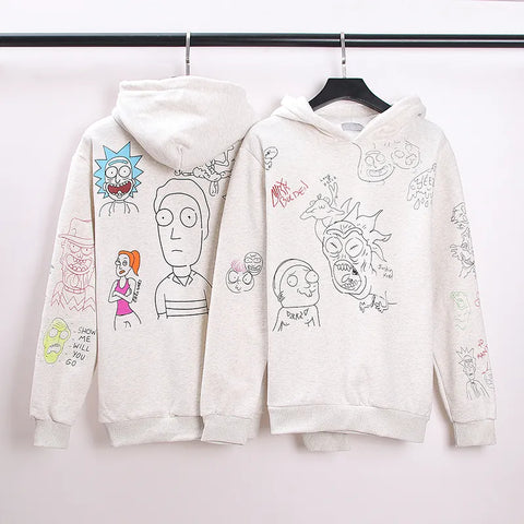 R&M Graffiti Hoodies