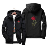 Rose Bomber Jacket - Black / XS / United States - $27!