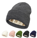 Silk Satin Lined Beanies