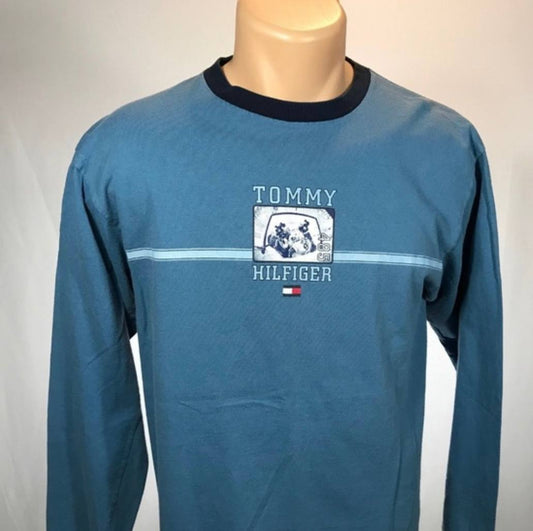 Tommy Hilfiger Blue Long Sleeve Shirt