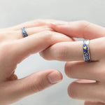 Van Gogh Starry Night Rings