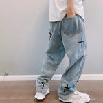 Y2K Comfort Cross Jeans