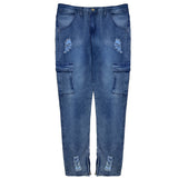 Y2K Comfort Cross Jeans