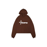 Y2K “NOFS” Hoodie / Sweatpants - Brown / M - $27!