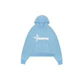 Y2K “NOFS” Hoodie / Sweatpants - Light blue / M - $27!