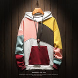 Winter Patchwork Hoodies